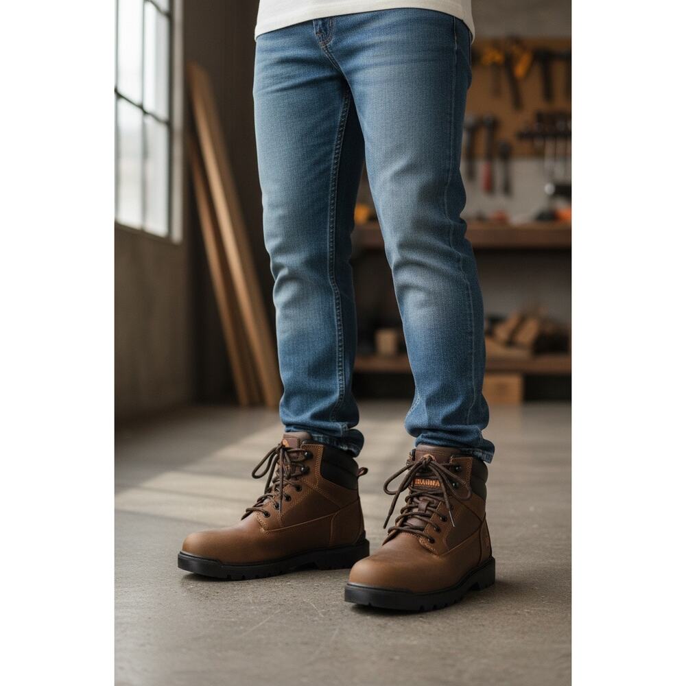 Brahmans  Steel‎ Toe  Work Boots